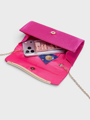 Bolsa Clutch Feminina Pink Royale