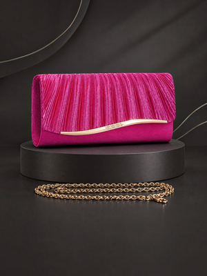 Bolsa Clutch Feminina Pink Royale