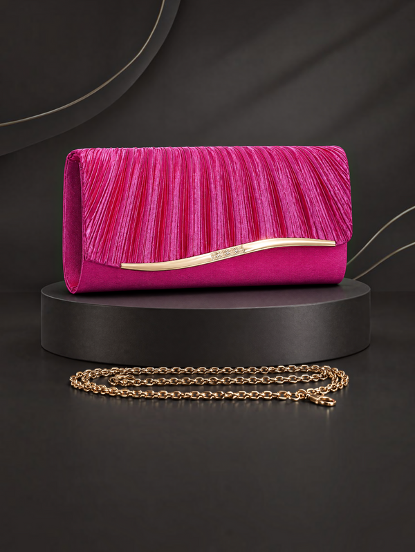 Bolsa Clutch Feminina Pink Royale