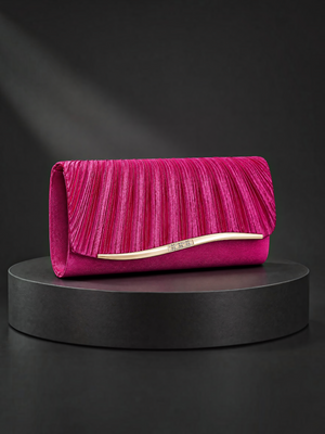 Bolsa Clutch Feminina Pink Royale