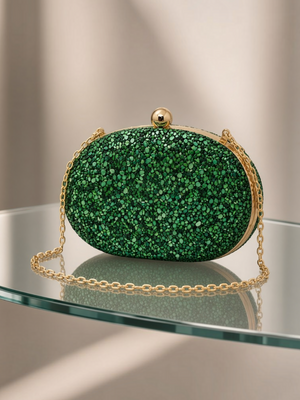 Bolsa Clutch Feminina Rainbow Royale com Pedrarias