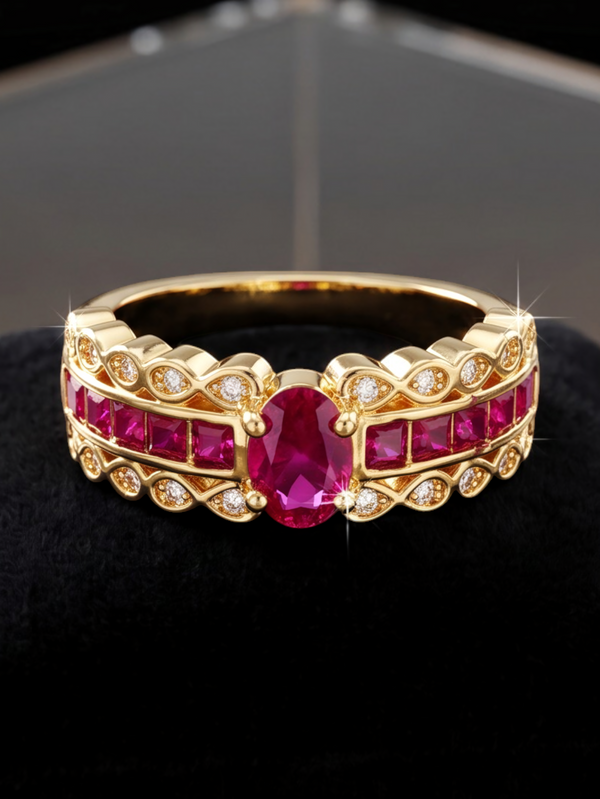 Anel Feminino Victoria Rubi