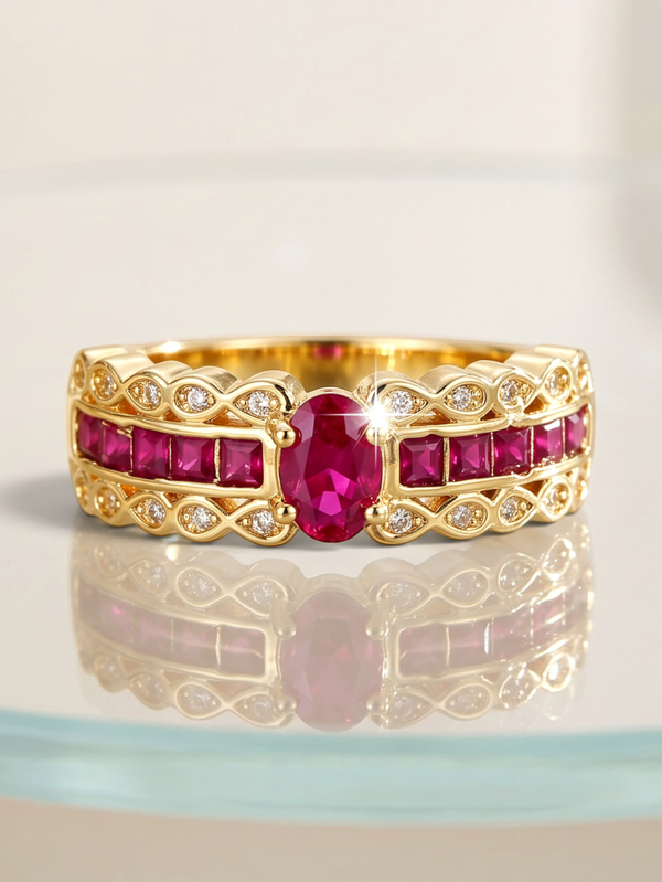 Anel Feminino Victoria Rubi