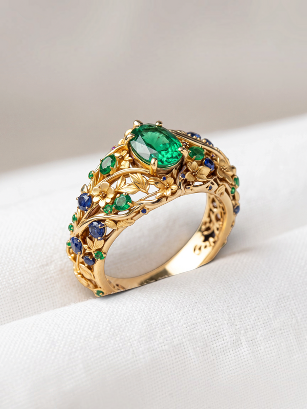 Anel Feminino Élise em Zircônia