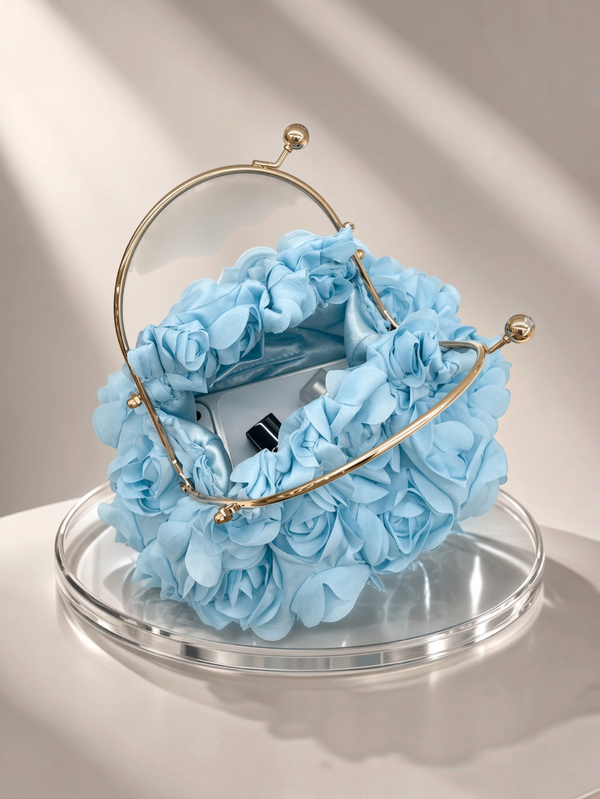 Bolsa Clutch Feminina Roséa Azul Bebê