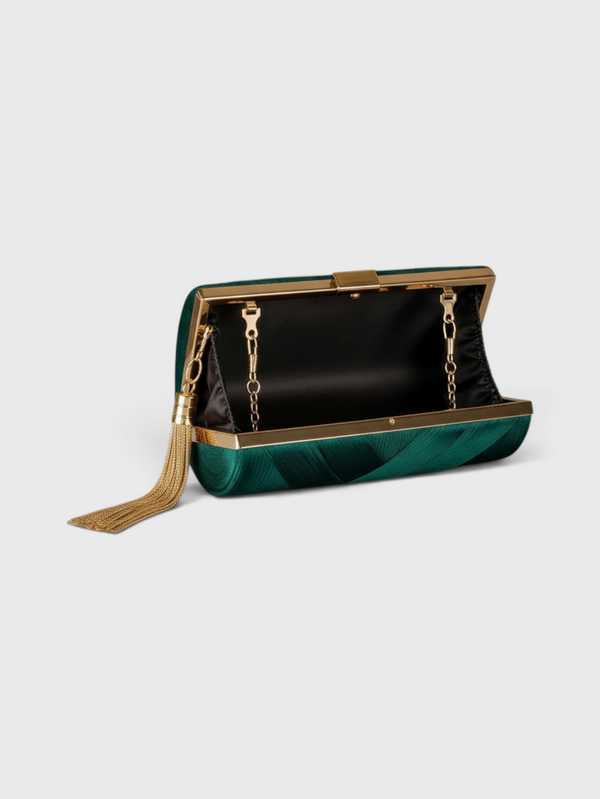 Bolsa Clutch Feminina Tassel Royale
