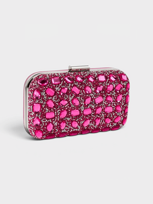 Bolsa Clutch Feminina Éclat com Strass