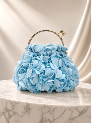 Bolsa Clutch Feminina Roséa Azul Bebê