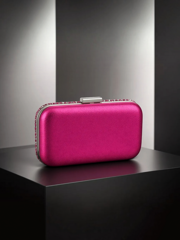 Bolsa Clutch Feminina Éclat com Strass